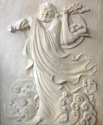 Phù Điêu Tổ Sư Đạt Ma