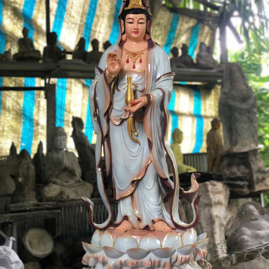 Tượng Quan Âm cao 1met2