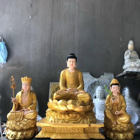 Tam Thánh Ta Bà cao 50cm