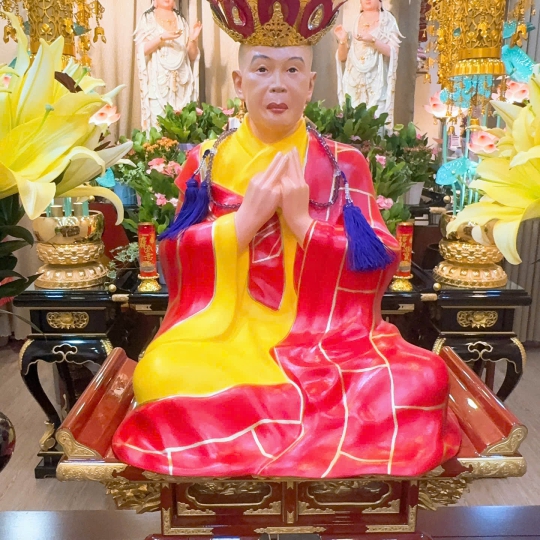 Tượng hoà thượng Thích Thiền Tâm