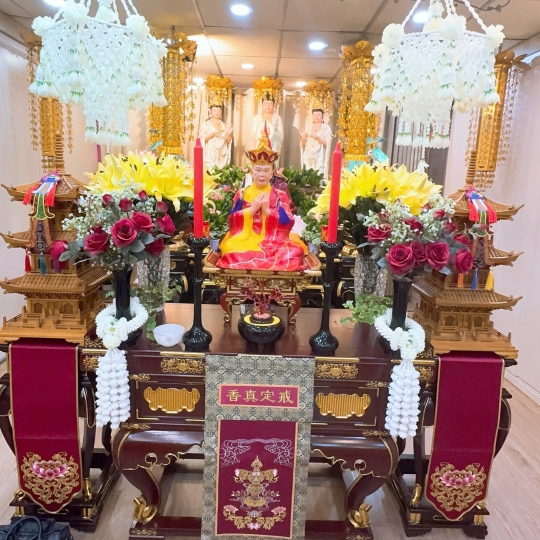 Tượng hoà thượng Thích Thiền Tâm