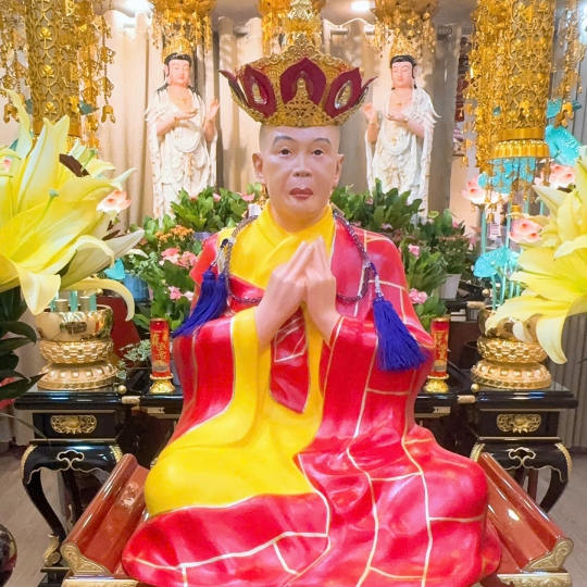 Tượng hoà thượng Thích Thiền Tâm