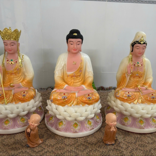 Tam Thánh Ta Bà cao 50cm
