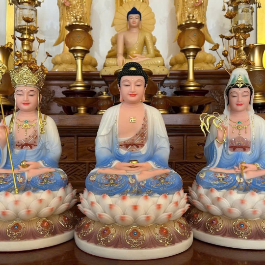 Tam Thánh Ta Bà cao 50cm