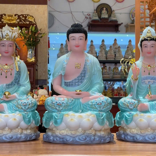 Tam Thánh Ta Bà cao 50cm