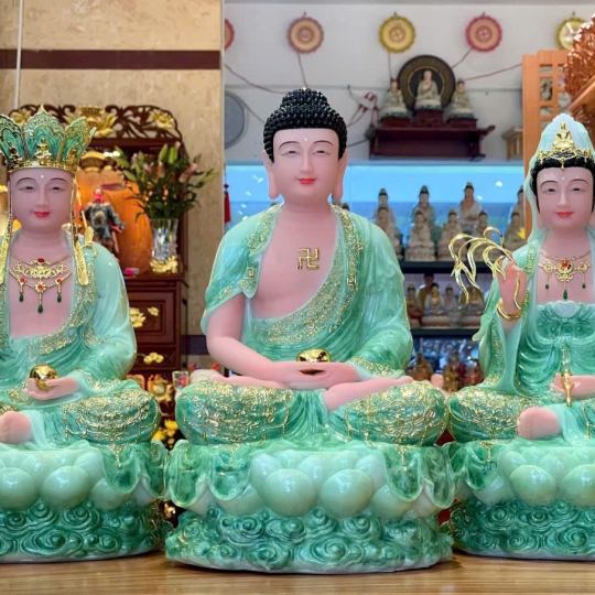 Tam Thánh Ta Bà cao 50cm