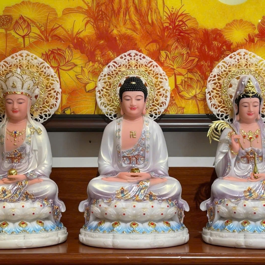Tam Thánh Ta Bà cao 50cm