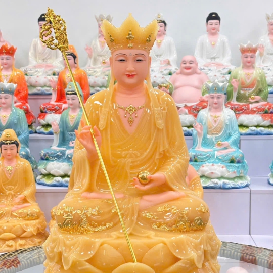 Tượng Địa Tạng ngồi 30cm