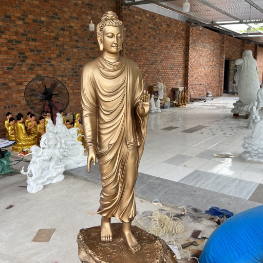 Tượng Bổn Sư Ban Phước 1met10