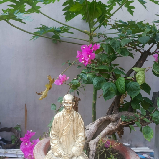 Tượng thiền sư Thích Nhất Hạnh