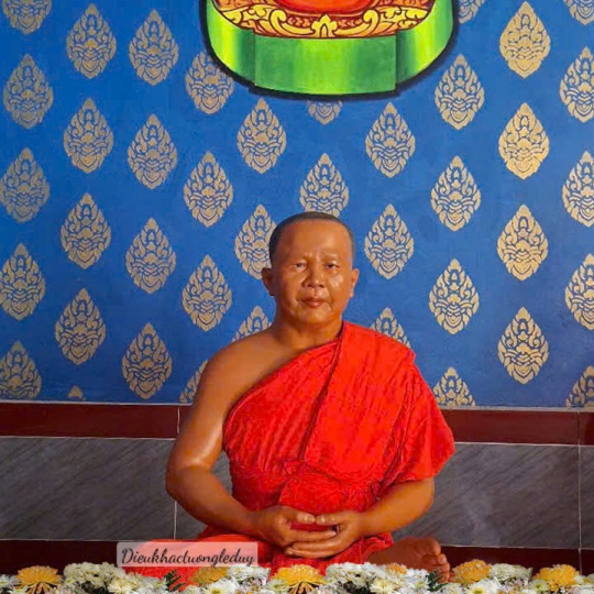 Tượng các vị hòa thượng chùa Cù Là Cũ