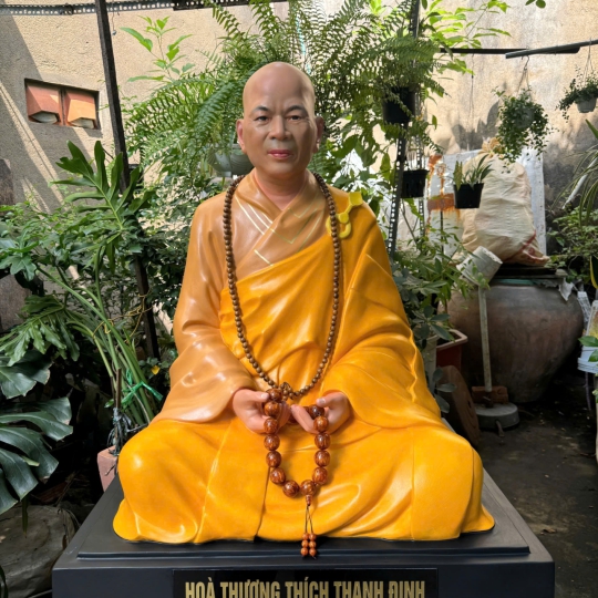 Tượng Hòa Thượng Thích Thanh Định