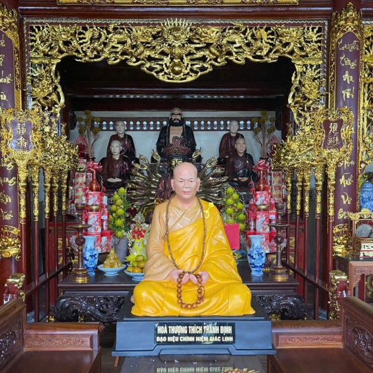 Tượng Hòa Thượng Thích Thanh Định