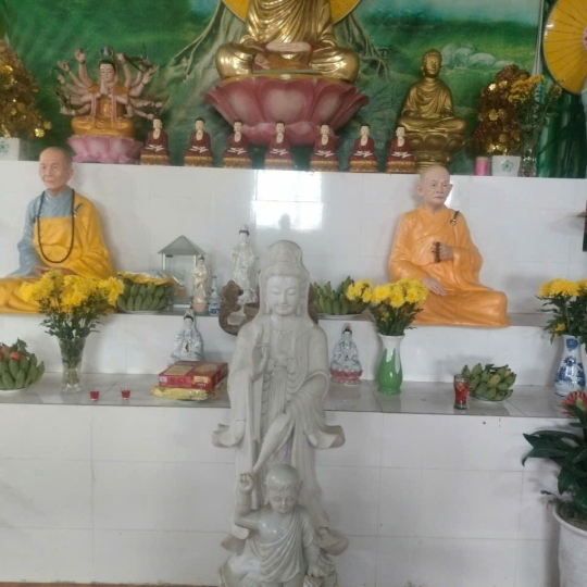 Tượng sư ông chùa Phước Quang