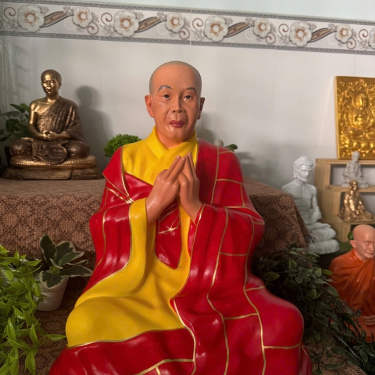 Tượng hoà thượng Thích Thiền Tâm