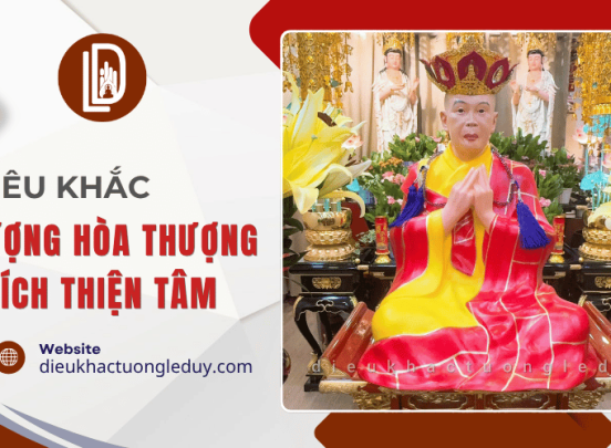 Điêu khắc tượng hòa thượng Thiền Tâm chuẩn thần thái
