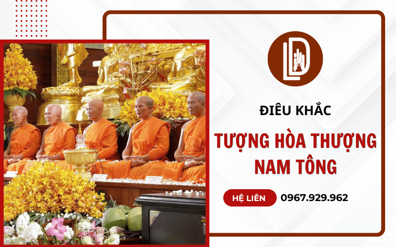 Điêu khắc tượng hòa thượng Nam Tông