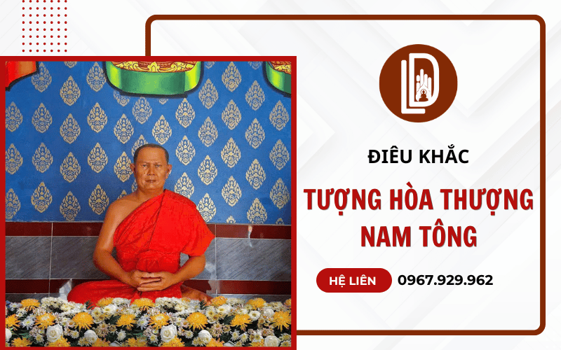 Điêu khắc tượng hòa thượng Nam Tông