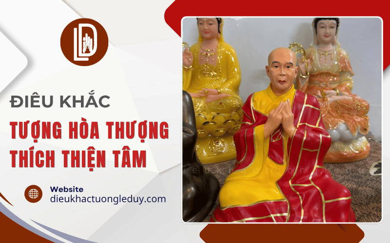 tượng Hòa thượng Thiền Tâm