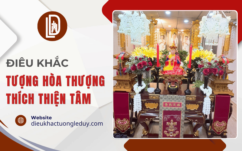 tượng Hòa thượng Thiền Tâm