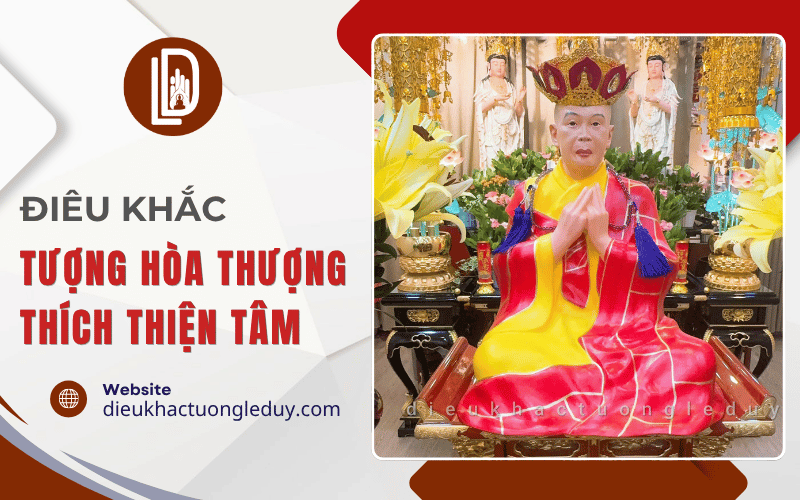 tượng Hòa thượng Thiền Tâm