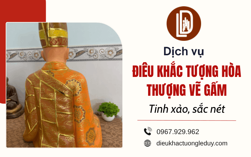 điêu khắc tượng hòa thượng